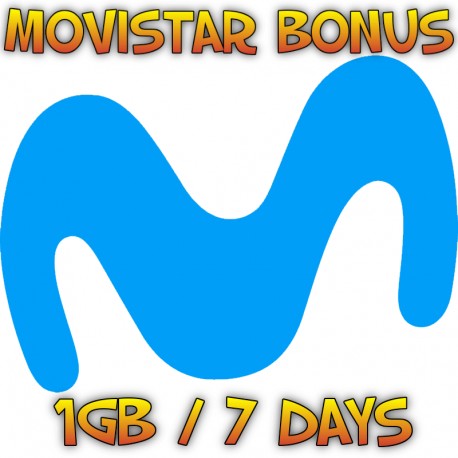 Movistar Bonus Browse 1 Гб / 7 дней