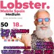 LOBSTER MOBILE SPAIN "MEDIUM" SPANISH SIM CARD 40GB Unlimited calls and texts (MOVISTAR)